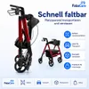 FabaCare XXL Rollator Goliat, höhenverstellbar, faltbar, Produktbild-Vorschau 2