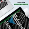Excel Shortcuts Mauspad 60 cm – Rutschfestes Produktbild-Vorschau 6