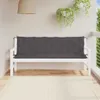 vidaXL Polštář na zahradní lavici antracit 180x(50+50)x7 cm Náhled obrázku produktu 2