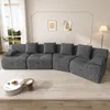 Merax Modulares Sofa 4-Sitzer aus Cordstoff, 4 frei Produktbild-Vorschau 11