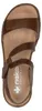 Sandales Rieker pour femmes  Sandales plates - Cognac - Voir les images du produit 12