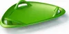 A green plastic sledding plate is shown on a white background. Anteprima dell’immagine prodotto