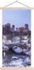 MuchoWow® Textilposter New York - Central Park - Winter Produktbild-Vorschau 1
