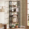 Libreria in stile industriale Tribesigns, altezza 178 cm, 6 Anteprima dell’immagine prodotto 4