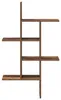 Estantería de pared, madera maciza, 61 x 15 x 102 cm Vista previa de la imagen del producto 4