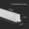 Weiße LED-Lichtleisten - integriert - T5 - Samsung - IP20 - Produktbild-Vorschau 18