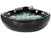 BELIANI Whirlpool-Badewanne in Schwarz 205 x 150 cm aus Produktbild-Vorschau 1