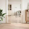 vidaXL Skladací plot pre psov 3 panely 150 cm topoľové Náhľad obrázku produktu 3