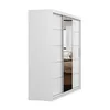 Armoire à portes coulissantes Armoire 250cm blanc/blanc Voir les images du produit 5