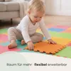 Puzzlematte Spielmatte Uni Bunt 10-tlg. Spielteppich Produktbild-Vorschau 17