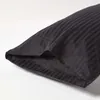 HOMESCAPES Kopfkissenbezug Fadendichte 330 schwarz, 50 x 90 Produktbild-Vorschau 3