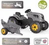 SMOBY Trattore XXL Grigio trattore a pedali con rimorchio Anteprima dell’immagine prodotto 7