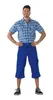 Planam Dreiviertel-Hose Plaline Gr. L kornblau/marine Produktbild-Vorschau 3