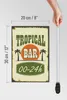 Dřevěná cedule Alkohol 20x30cm Tropical Bar 00 - 24 h Náhled obrázku produktu 5