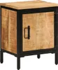 Nachttisch 40x30x52,5 cm Raues Massivholz Mango Produktbild-Vorschau 1
