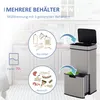 HOMCOM Mülleimer Abfalleimer mit Sensor 72 l Produktbild-Vorschau 6
