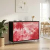 vidaXL Sideboard AACHEN Schwarz Eichen-Optik 102 x 33 x 76 Produktbild-Vorschau 1