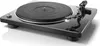 A black Denon DP-400 turntable is shown from a diagonal angle on a white background. Anteprima dell’immagine prodotto