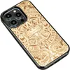 Bewood Holzhülle für iPhone 15 Pro AZTEC CALENDAR ANIEGRE Produktbild-Vorschau 2