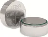 Two silver button cell batteries on a white background. One battery is in focus and shows text and markings. Náhľad obrázku produktu