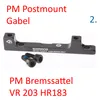 Shimano Bremsadapter SM-MA-F203P/P vorne/hinten für 203mm Produktbild-Vorschau 4
