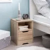 Konsola przyłóżkowa WL5.701 31x43x31 cm Sonoma 1 szuflada i Podgląd zdjęcia produktu 10