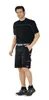 Planam Shorts Visline, Gr. XL schwarz/orange/zink Produktbild-Vorschau 7