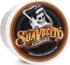A close-up, slightly angled view of the top of a Suavecito Pomade container. Podgląd zdjęcia produktu