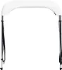 vidaXL 2-Bow Bimini Top Weiß 150x120x110 cm Náhľad obrázku produktu 6