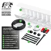 BEARWARE Kabelový kanál na stůl, držák kabelů pod stůl, Náhled obrázku produktu 3