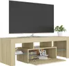 TV skříňka s LED osvětlením dub sonoma 120 x 35 x 40 cm Náhled obrázku produktu 7