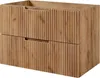 A product shot of a bathroom vanity cabinet. Produktbild-Vorschau