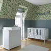 ZEE BAMBI Weiß Babybett 120x60 cm 2in1 mit Umbaubarriere  Produktbild-Vorschau 4