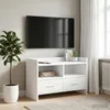 vidaXL TV-kast, 71,5 x 33 x 47 cm, wit, van houtvezel Productafbeelding-voorbeeld 2