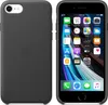 Apple Leder Case iPhone SE - Schutzhülle - schwarz Produktbild-Vorschau 3