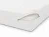 Potah na matraci 90 x 200 cm, bílý, prošívaný, se zipem – Náhled obrázku produktu 3