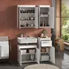 Střední skříňka Vicco Luna Bílá 37 x 79 cm, Model 38766 Náhled obrázku produktu 5