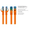 Good Connections Cat.6A Patchkabel S/FTP HF orange 3m Produktbild-Vorschau 3
