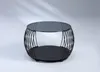 Couchtisch >Shanghai< in schwarz - Durchmesser 60cm, Produktbild-Vorschau 2