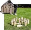 Finn Kubb Wurfspiel Holzspielzeug 12 Spielhölzer 1 Wurfholz Produktbild-Vorschau 4