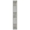 vidaXL Bücherregal/Raumteiler Betongrau 45x24x159 cm Produktbild-Vorschau 14