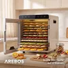 AREBOS Dörrautomat 800W 29L mit 12 Edelstahlgittern, Produktbild-Vorschau 4