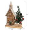Vánoční domek se stromečkem, LED, 44 cm Náhled obrázku produktu 7