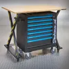 Industrielle Werkbank 120 cm und Werkzeugwagen Produktbild-Vorschau 2