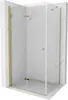 Mexen Lima klappbare Duschkabine 90 x 100 cm, Transparent, Produktbild-Vorschau 1