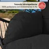 Swoods Poltrona Sospesa XXL con Supporto – Per Interni ed Anteprima dell’immagine prodotto 6