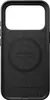 The back of a black phone case with a circular indentation for MagSafe. Produktbild-Vorschau