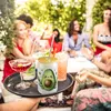 Avocado Trinkglas mit Bambusdeckel Produktbild-Vorschau 4