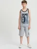 Jungen Tanktop Game ON  - Graumeliert - 134 Produktbild-Vorschau 6