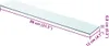vidaXL Scaffale in vetro trasparente 80x12 cm Anteprima dell’immagine prodotto 1